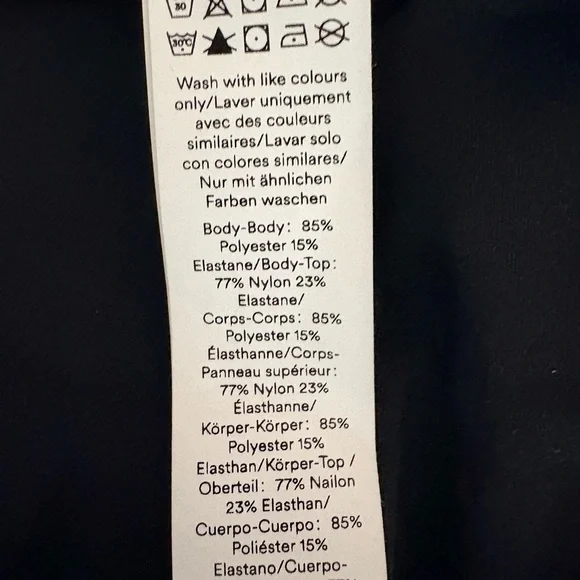 NWT HALARA Breezeful High Waisted Tie Side Split 2-in-1 Curved Hem Skirt. XL - Picture 13 of 14